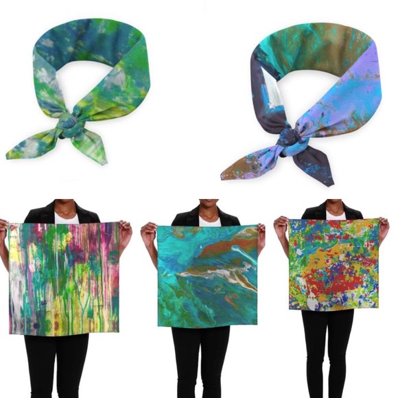 NWT Artisan Cotton BANDANA! - Picture 10 of 11